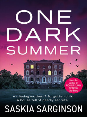 cover image of One Dark Summer